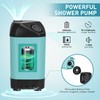 Thallike Portable Hot Shower for Camping, 1000W Immersion Heated, Rechargeable