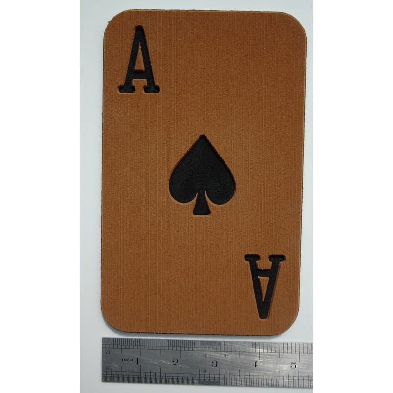 ToeJamR Snowboard Stomp Pad - ACE of Spades - Brown