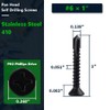 #6 x 1 (100 Pack) Phillips Flat Head Sheet Metal