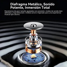 Auriculares Deportivos De Conducción Ósea Con Bluetooth, Audífonos Con Diseño De Coco Redondo, Diseño De Gancho, Táctiles Y Sin Introducción En El Oído, Negro