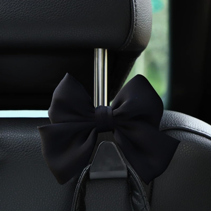Mandark - 2 ganchos para reposacabezas de asiento de coche,