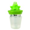 Joie Kitchen Gadgets 067742100337 Frog Infuser, Stainless Steel, Green,5 x