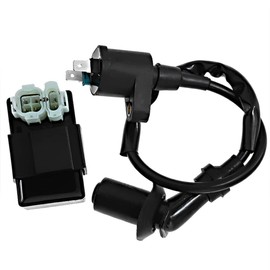 Aynaxcol Ignition Coil CDI Box Compatible With Honda TRX250 X/R FourTrax 1987 1988 1989 1991 1992 ATV
