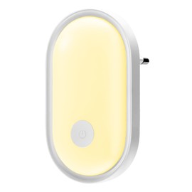 Alyvisun LED Night Light Electric Touch Control Night Lamp with Twilight Sensor and Adjustable Brightness Night Light for Kids Bedroom Stairs Hallway Kitchen