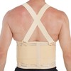 Neotech Care Adjustable Back Brace Lumbar Support Belt with Suspenders,