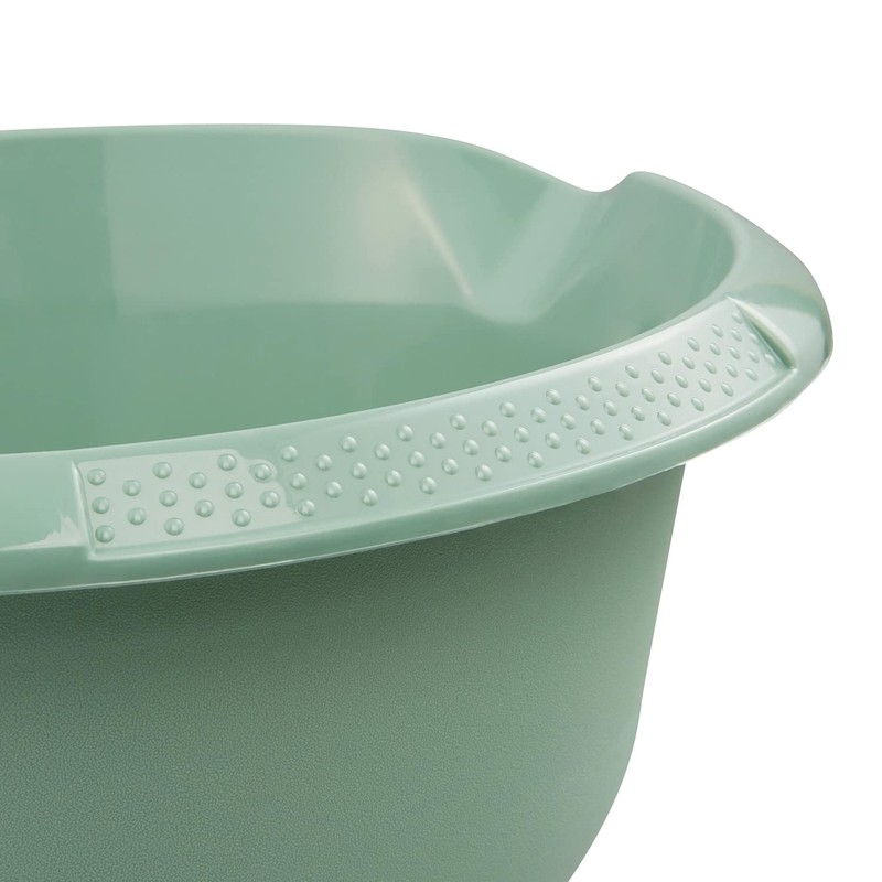 keeeper Björk Nordic Green Universal Round Bowl with Spout, 2.5