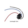 YINETTECH H4 3-Pin Headlight Wiring Harness Adapter Repair Lamp Wiring