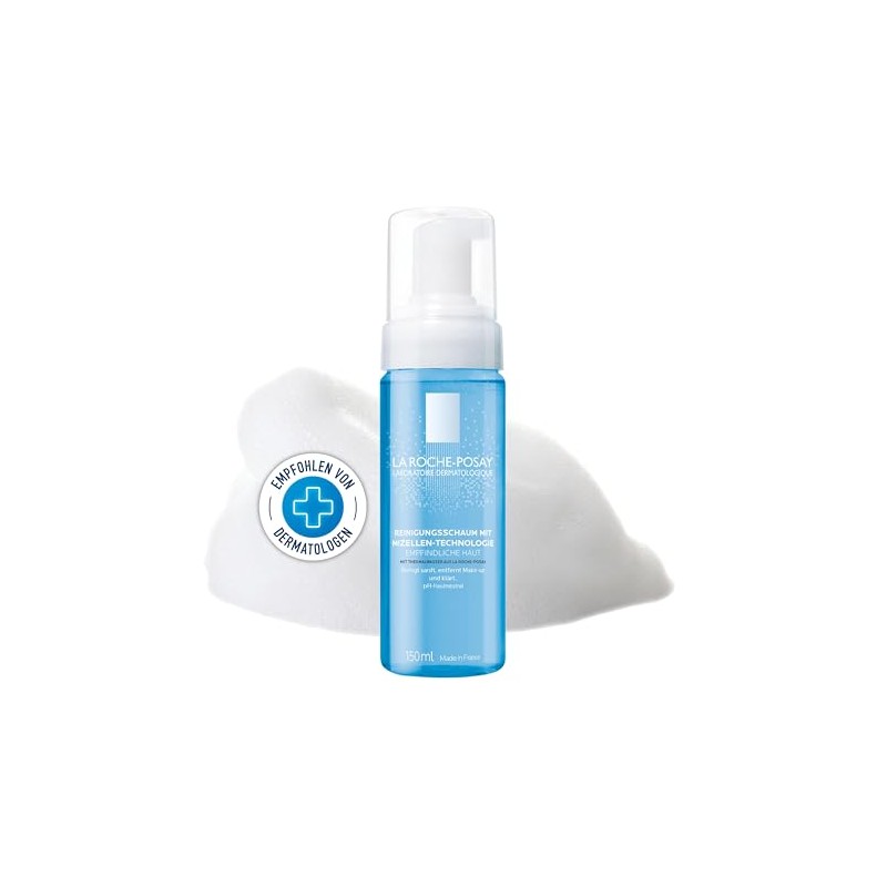 La Roche Posay Micellar Cleansing Foam, Facial Cleansing and Makeup