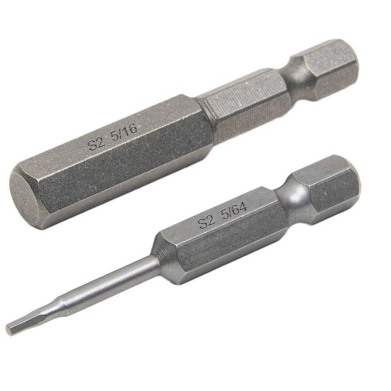 Bestgle 10Pcs 50mm Magnetic Inner Hexagon Head Screwdriver Bits Set