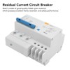 Miniature Circuit Breaker 3P and N Current Isolator DIN Rail