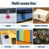 Pack of 2 Suitcase Lock with Key, Blue Luggage Locks,