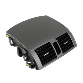 DICMIC Center Dash A/C Outlet Air Vent Panel Compatible with 2008-2013 Toyota Corolla Replace# 55663-02060, 55670-02160