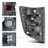 AmeriLite for 2006-2008 Honda Ridgeline Black Bezel Midnight Red OE-Style