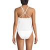 Lands' End Women's Tugless High Neck Strappy Back Tankini Swimsuit