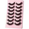 FARRED Fluffy Lashes Wispy Eyelashes Cat Eye Lash False Mink