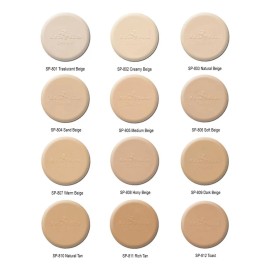 Italia Deluxe Silver Polvo Compacto Natural 1 Pz 12 Tonos