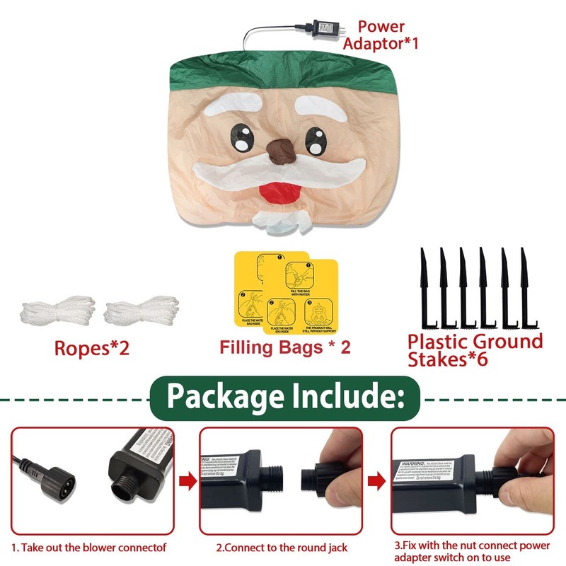 12 Feet Nutcracker Christmas Inflatable LED Light Up Decor Outdoor