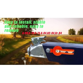 SEASAIL Magnetic Surge Brake Lock Out Key Compatible with A60,A70,A75,A84 UFP Type Surge Brake Actuator on Boat Trailer,Replace Factory Sliver Key 34557,Trailer Surge Brakes Back UP Buddy