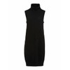 Vila Women's Viril Long S/L Knit Vest-Noos Dress, black