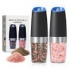 Automatic Gravity Salt and Pepper Grinder Set with LED Light