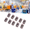 10 Pcs Turning Inserts Carbide CNC Tool Blades Lathe Turning