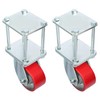 KUAFU Hitch Mount Skid Wheel Universal for RV Travel Trailer