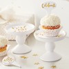 Mud Pie Cupcake Stand and Topper Set, Celebrate