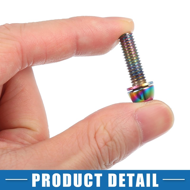 A ABSOPRO Bicycle Stem Screw, Fixed Screw, Handlebar, Stem Bolt,