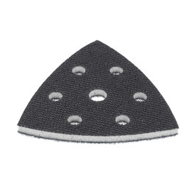 DFS Soft Interface pad 93mm for Triangle Sander Plate, Delta Sander Pads - Foam Cushion Pad with 6-Hole for Hook and Loop Sanding pad/disc