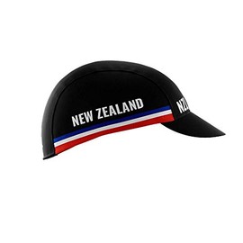ScudoPro New Zealand Black Code Bike Cycling Cap Road MTB or Running