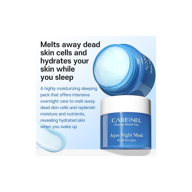 CARE:NEL Korean Cosmetics [CARENEL] Aqua Water - Máscara de dormir
