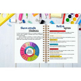 Agenda Maestro Personalizable 2026 Colores