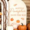 A Little Pumpkin is On The Way Decal