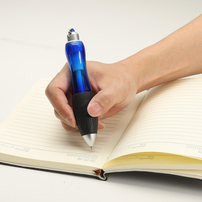 PATIKIL 5 Pcs Big Fat Pens, Black Heavy Weighted Ballpoint