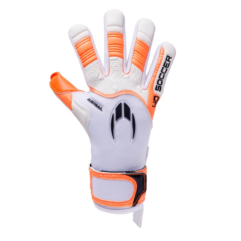 HO SOCCER Goalkeeper Gloves Aerial 2 Negative Speed Orange (52.0378)