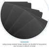 5 Sheets tag labels binders binder clips binder paper dividers
