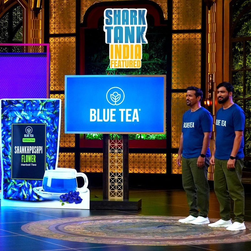 BLUE TEA - Shankhpushpi Flower Tea - 10 gms| herbal