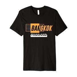 Retro city of Thailand vintage Bangkok Premium T-Shirt