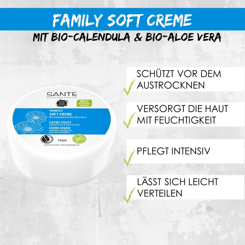 Sante Naturkosmetik Naturkosmetik Family Soft Cream Organic Calendula & Organic