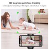 360 Tracking Phone Holder Face Tracking 360 Degrees Rotation AI