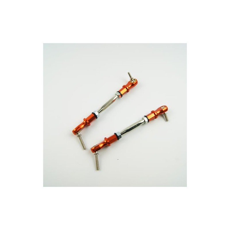 TITRACING Alloy Steering Turnbuckle Tie Pull Rod for hpi rovan