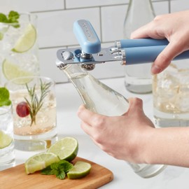 KitchenAid Gourmet Multifunction Can Opener / Bottle Opener, 8.36-Inch, Blue Velvet