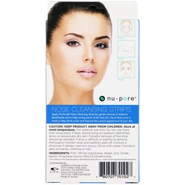 Nose Cleansing Strips - for Instantly Fresh Clean Pores, 3 Strips,(Nupore)