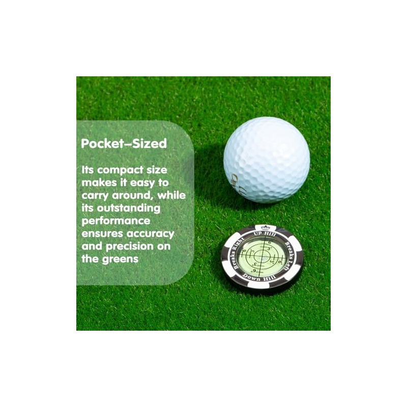 SlopeMaster ProGreen Reader - Golf Ball Marker with High Precision