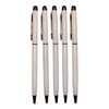 Dealbude24 5 x White 2-in-1 Touch Display Ballpoint Pen Stylus