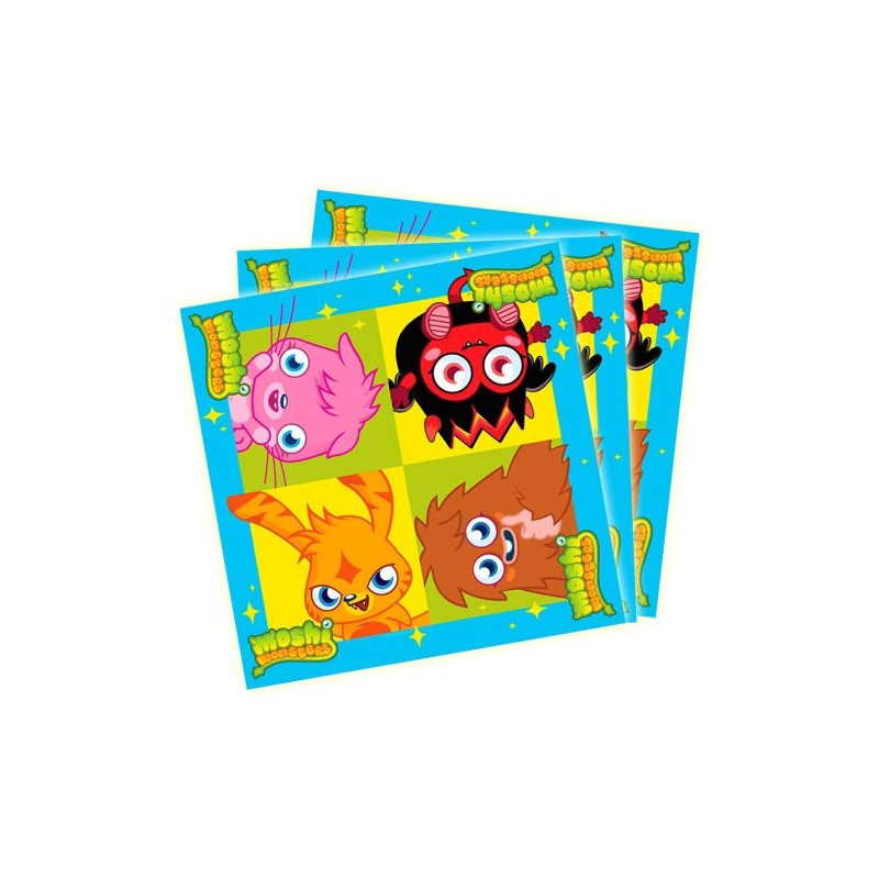 Moshi Monsters Party Napkins - 16