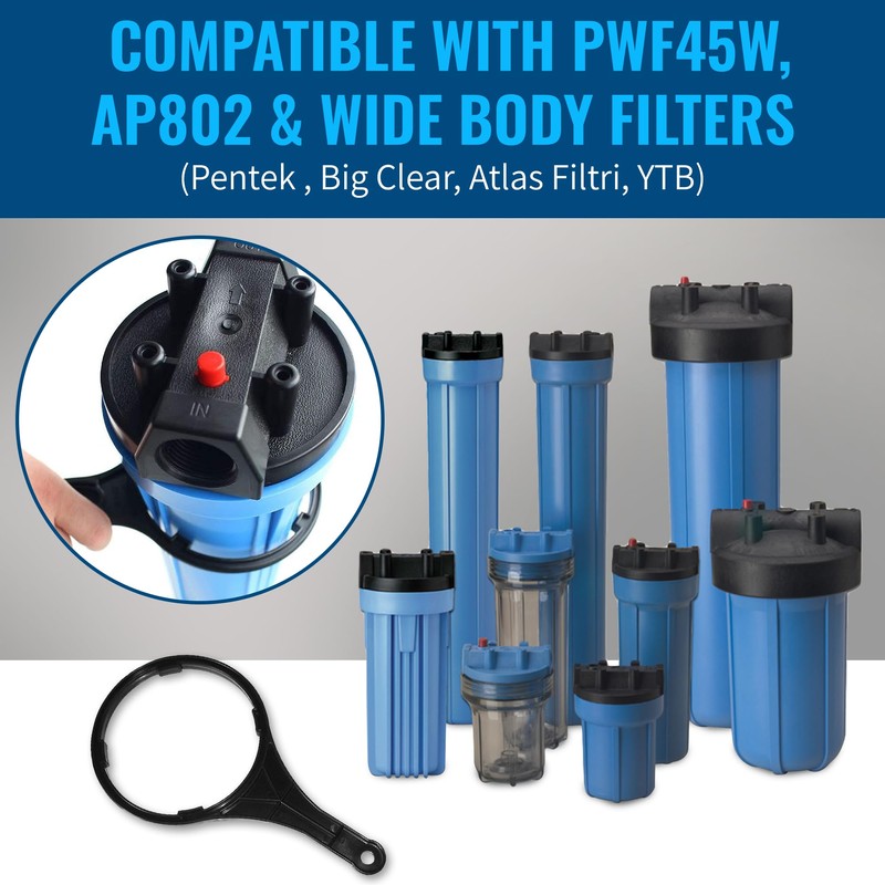 CFS - 1 Pack Water Filter Housing Wrench Compatible with