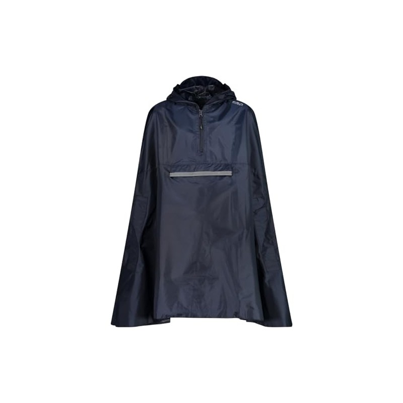 CMP - Cappuccio fisso antipioggia Junior Cape, Black Blue, 164