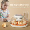 Egg Incubator with Temperature and Humidity Control, Automatic Egg Turner,