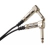 CablesOnline 3ft 1/4" Mono Female to Dual 1/4" Right-Angle Mono